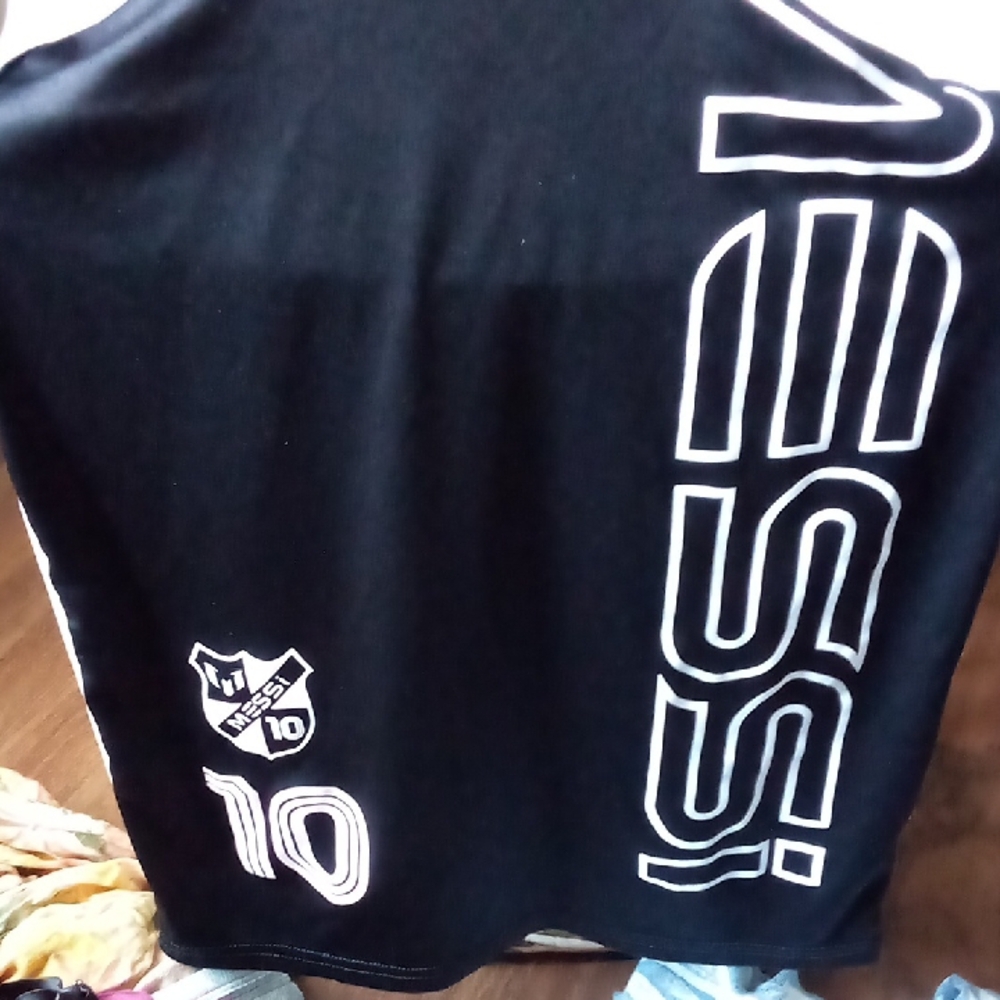 Black Messi Graphic T-Shirt